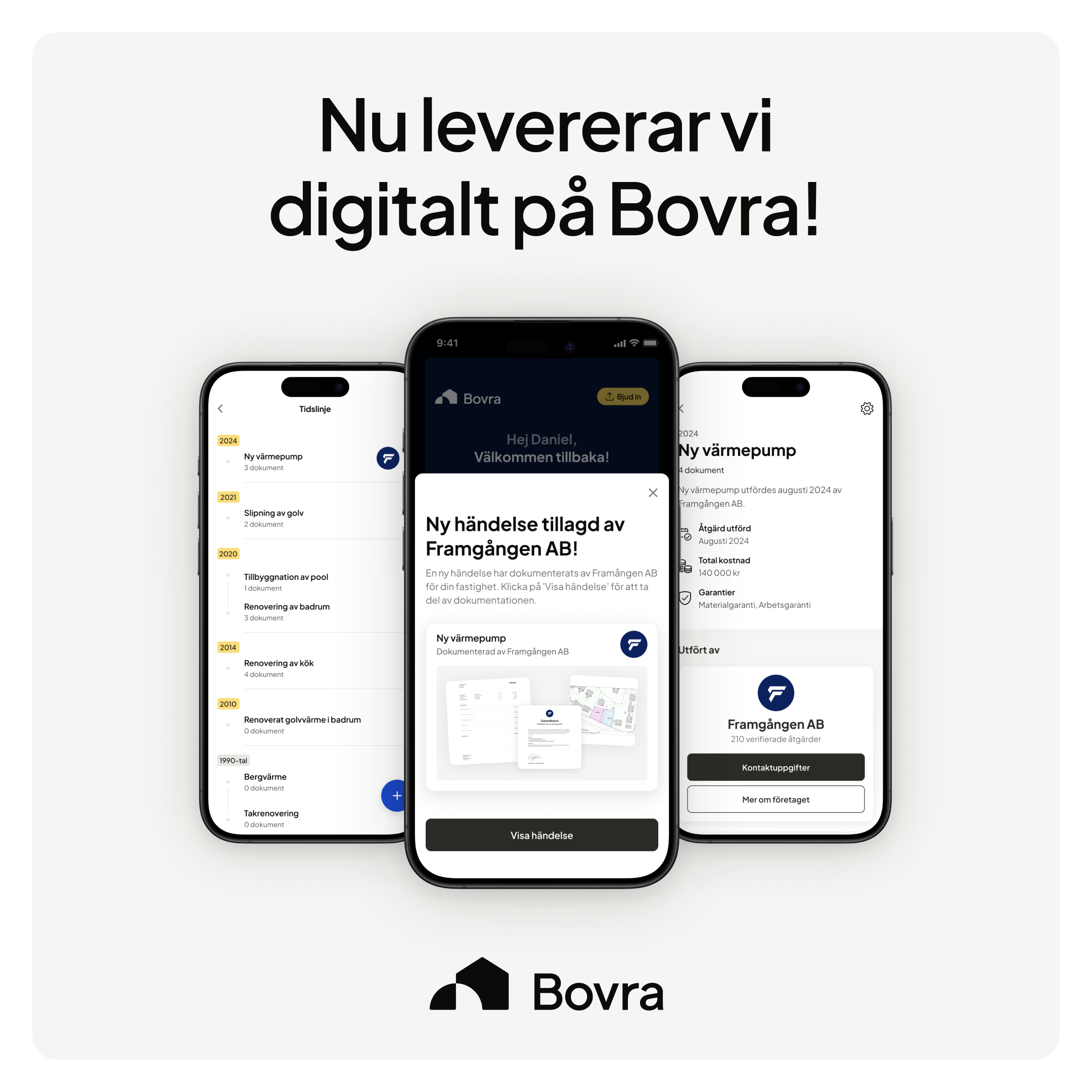 Bovra – husets digitala servicebok